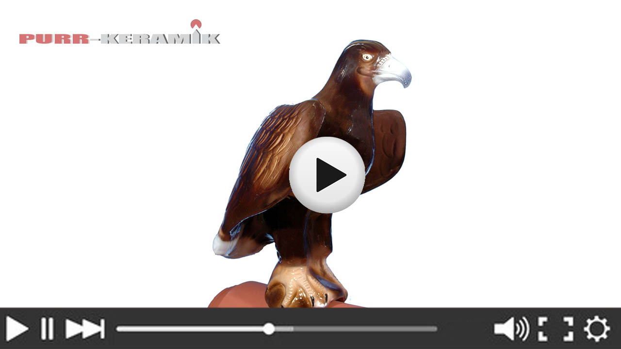 Dachschmuck Adler 3D Video